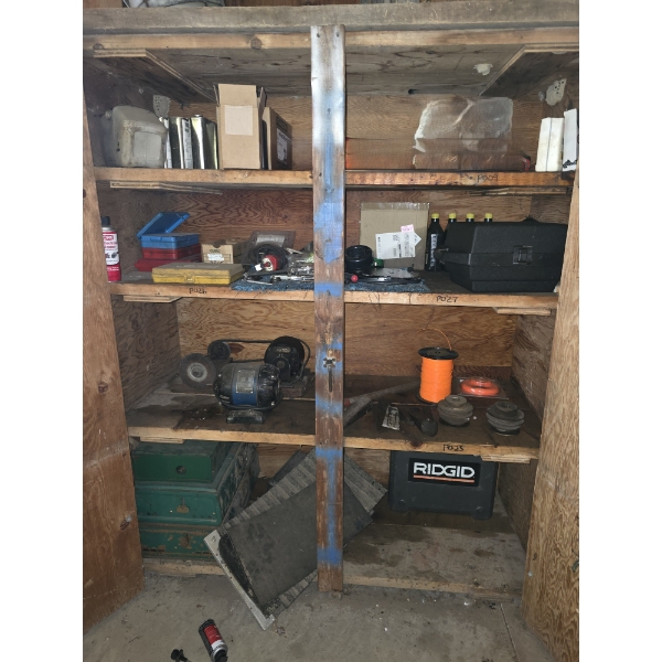 Assorted Tools and Garage Supplies