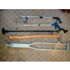 Image 1 : Walking Stick, Crutch, And Grabbers