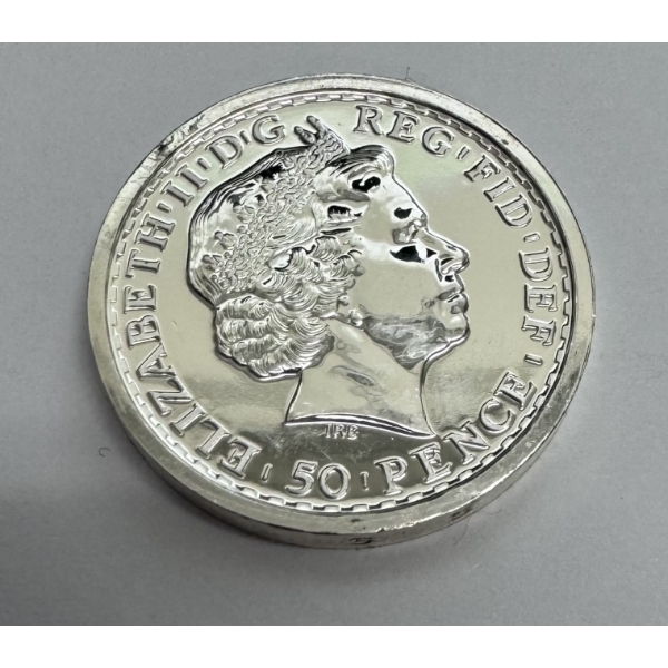 2013 1/4 Oz .999 Fine Silver Britannia Coin - Great Britain - Beautiful Condition 