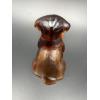 Image 7 : Degenhart Dogs - Dark Amber - Adorable Glass Dog Figurine - ~2.5 inches 