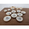 Image 1 : Vintage 1930's Walt Disney Mickey & Minnie Porcelain Child's Tea Set - Made in Japan