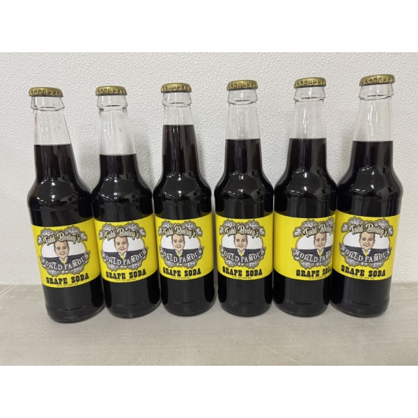 Todd Bosley's World Famous 6 Pack Of Grape Soda - Brand New & Delicious