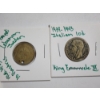 Image 6 : Lot of 8 Assorted World Coins & Tokens Dating Back to 1930's From Various Countries