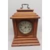 Image 1 : 13.5 Inch Tall x 11.5 inch Mantle Clock For Project Restoration  As Is See Pics