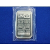 Image 1 : Johnson Matthey One Troy Ounce .999 Fine Silver Bar - In Sealed Package