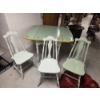 Image 9 : *Pick Up At Mantua Home-No Shipping Available* Iconic Vintage Mint Green Enamel Top, Drop Side 40''x
