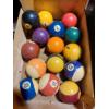 Image 2 : Pool Balls - Full Size - 1 Complete Set & 17 Extras Various Numbers - See Pics