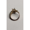 Image 6 : 10K Yellow Gold Marquise Setting Engagement Ring - Size 5 - Weight: 4.7g
