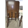 Image 4 : Antique Buffet with Matching Table and Chairs- Buffett 66"x38"x21"- Table 41"x56"- 4 Chairs
