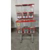 Image 1 : Rack Mounted Group - Six Gumball Machines As Shown -  No Key