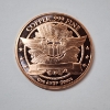 Image 2 : Walking Liberty Design 1 AVDP oz .999 Fine Copper Round 