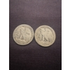 Image 2 : 2 - United States  Walking Liberty Half Dollars - Nice Coins & Harder To Find!!