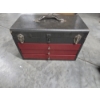 Image 4 : Like New Craftsman Driver Set, And Metal 17''x11'' Tool Chest With Contents -No Shipping