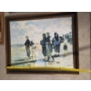 Image 2 : *Pick Up At Mantua Home-No Shipping Available* Six Piece Vintage Wall Art Collection Including Oil P