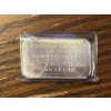 Image 2 : 1973 Daniel Boone 1 Troy Ounce .999 + Fine Silver Bar - U.S. Silver Corporation - Kentucky