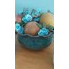 Image 3 : Decorative Home Decor As Shown 4 Pc Group Including Battery Op Light Candle - As Shown