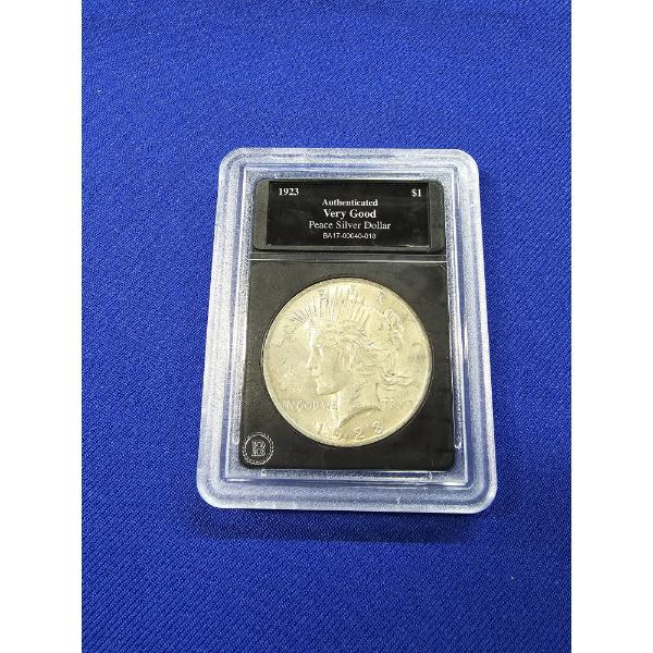 1923 Silver Peace Dollar 