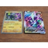 Image 2 : Two Assorted Pokemon Trading Cards Including Holo Rare & VMAX!