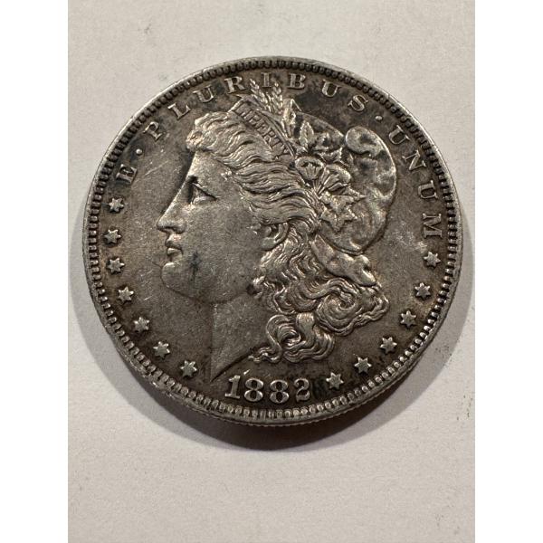 1882-O United States Morgan Silver Dollar - Exceptional Silver Dollar