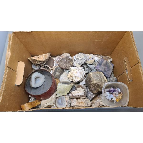 Large Assortment Of Minerals & Rock Specimens