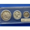 Image 3 : Assorted 90 Percent Silver United States Coin Set In protective Holder - Mint Condition 