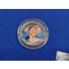 Image 2 : Gold-Plated Trump Coin, Washington Stamp, & Gold-Tone Coin Money Clip