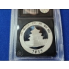 Image 3 : The Bradford Exchange Mint BU 2015 China Panda 10 Yn 1oz .999 Silver Coin