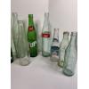 Image 2 : 13 Glass Bottles - Includes 7up and Coca-Cola Bottles! Various Sizes - Squirt Bottle - ETC.