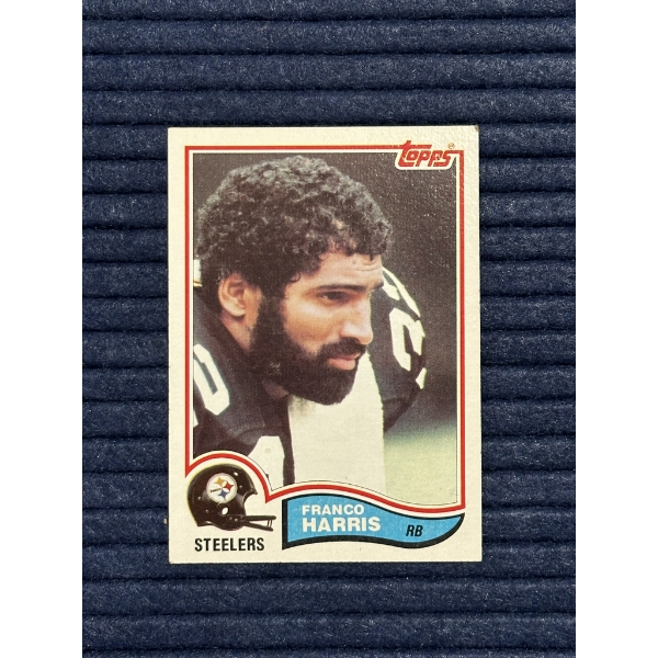 1982 Topps Franco Harris Football Trading Card