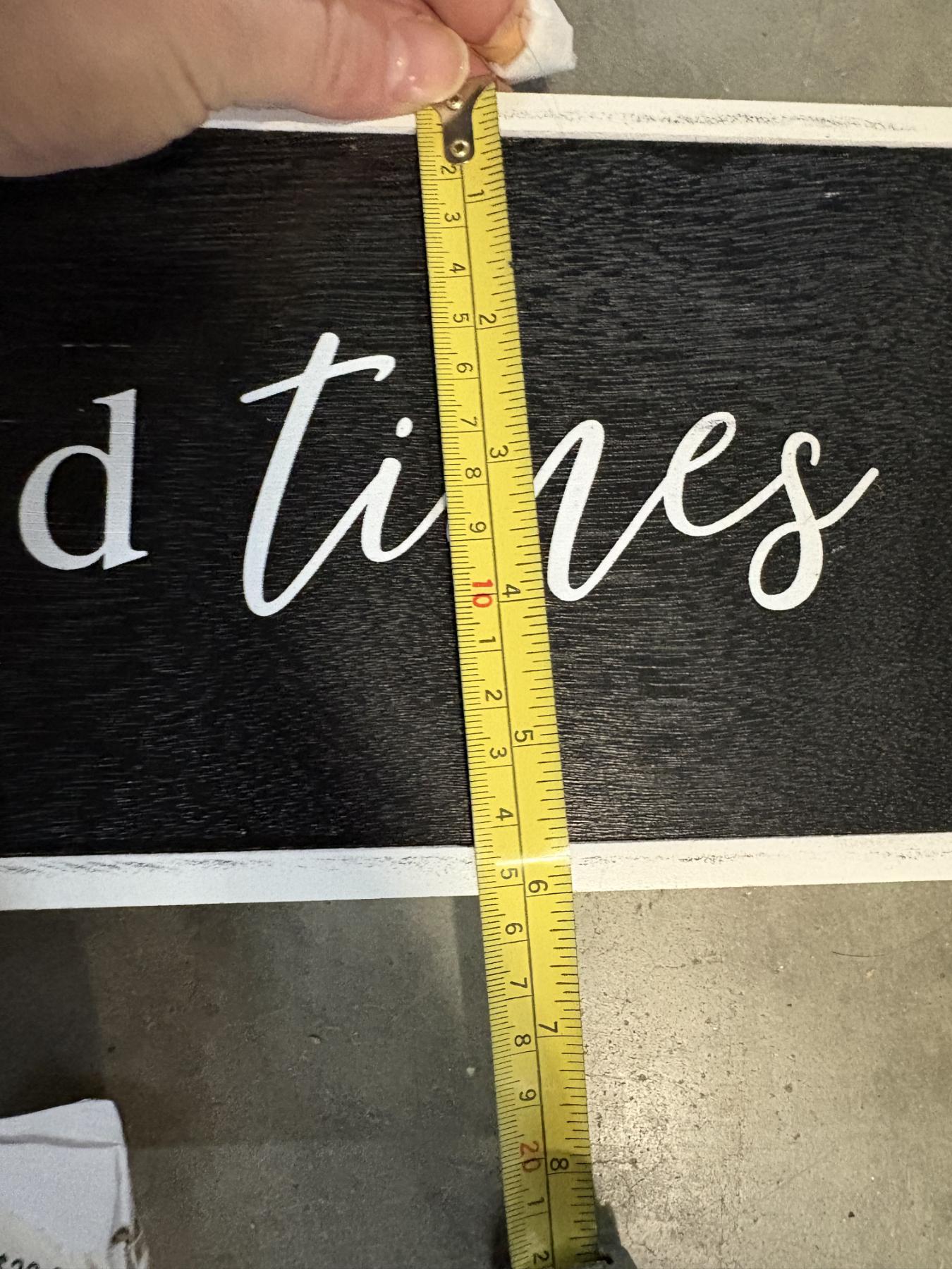 Let's Eat & Good Food, Good Friends, Good Times Wall Hanging Pictures ...