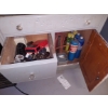 Image 5 : Tool Cabinet As Shown Including All Contents & Items Shown On Wall Above