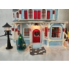 Image 3 : Collectible Avon Holiday Splendor Lighted Fiber Optic House - Working & Excellent Condition! 
