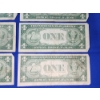 Image 10 : (8) U.S. Blue Seal $1 Silver Certificates: Series 1935 F, D, E 