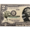 Image 2 : 2003 United States Jefferson IDAHO $2.00 Bill In Hard Case Holder - Mint Condition - RARE