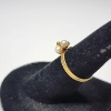 Image 3 : Charming 14K Yellow Gold Ring with Pearls - Size 4.5 - Total Weight: 1.5g