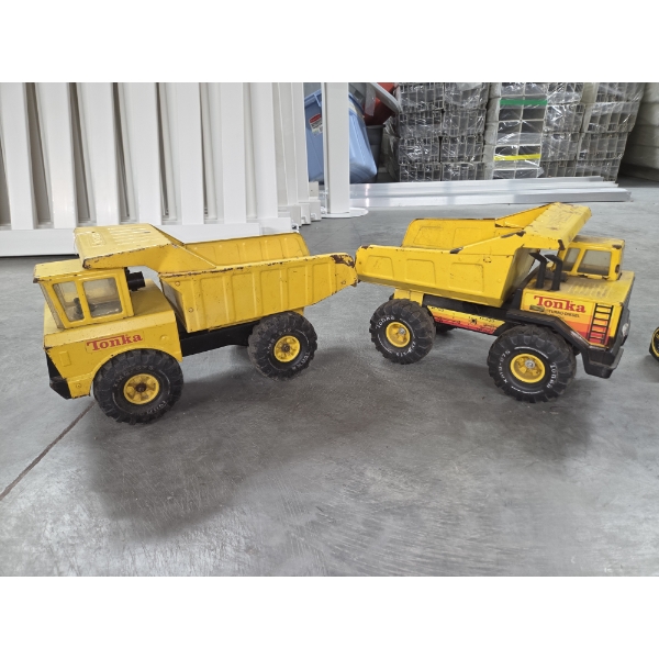 Vintage Tonka Dump & Turbo Diesel Trucks