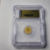 Image 3 : 2026 Liberia 12 Dollars 1/1000 oz .9999 Gold Coin Certified & Graded by ICG as MS70