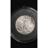 Image 2 : 1/10 Troy Ounce .999 Fine Silver Round With American Eagle Motif From Money Metals Exchange 