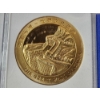 Image 5 : IGS PR-70 LIMITED China Panda Great Wall .999 Gold Clad Coin 