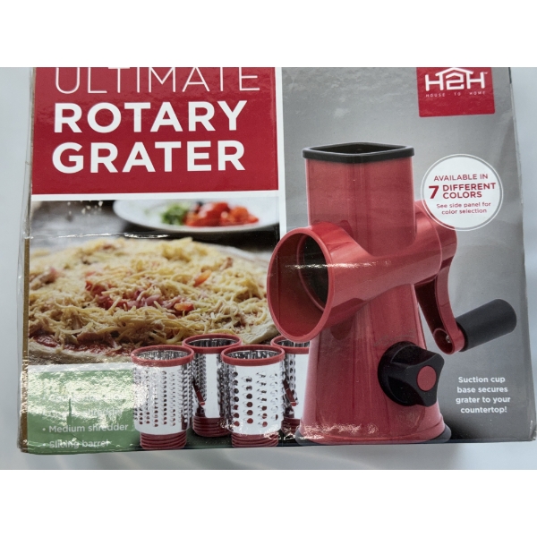 House To Home Ultimate Rotary Grater - Brand New In The Box 