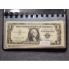 Image 4 : Incredible Currency Album Filled W/ $1 & $5 Silver Certificates inc. Star Notes, Red Seals & More!