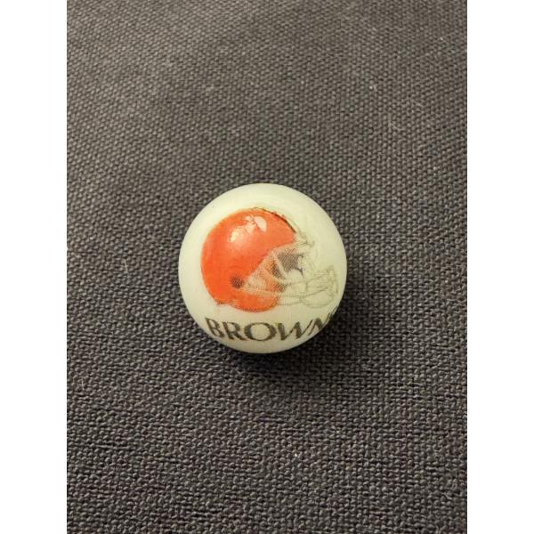 Vintage Cleveland Browns Promotional Advertising Marble - Excellent Condition