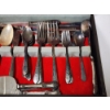 Image 2 : Silverplated Silverware Set - Mostly W.M Rogers - In Storage Box - Total Weight 3.8LBS