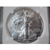 Image 2 : 2020-W Burnished Silver Eagle - 1 oz .999 Fine Silver - NGC MS 70