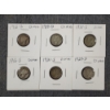 Image 1 : Six Assorted Better Dates 90% Silver Dimes ~ Various Dates & Conditions ~ Face Value $0.60 