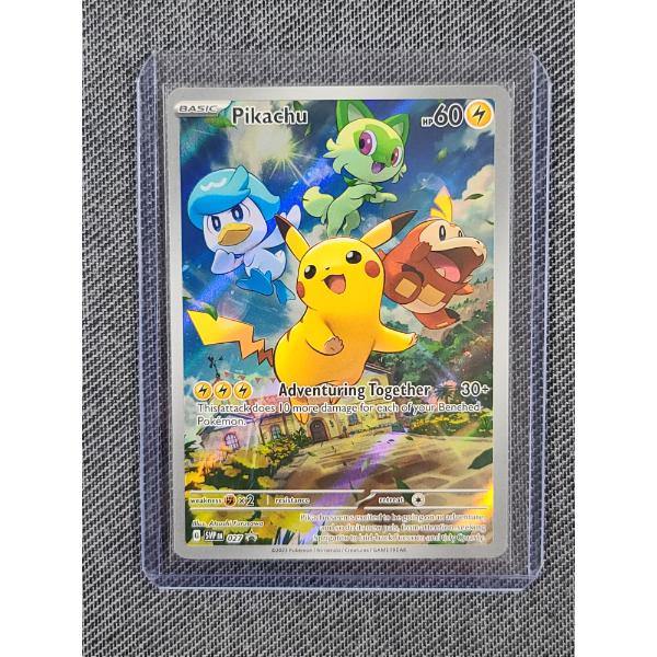 Pikachu Black Star Promo 027 Holo Near Mint Pokemon Trading Card
