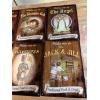 Image 2 : 6 Tin 12''x9'' Decorative Welcome Signs - Jack & Jill - Chesire Cat & More