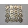Image 1 : $4.00 Face Value of Assorted Years U.S. 90% Silver Quarters 