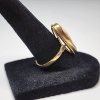 Image 2 : Vintage 14K Yellow Gold Cameo Ring - Size 8 - Total Weight: 3.4g