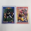 Image 1 : Two Junior Seau San Diego Chargers & USC Football Trading Cards